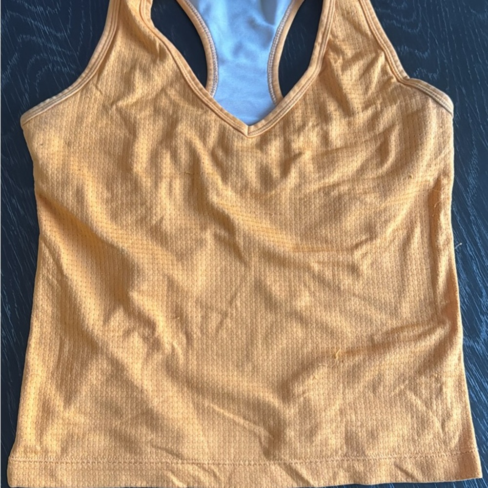 Nike Orange Tank Top